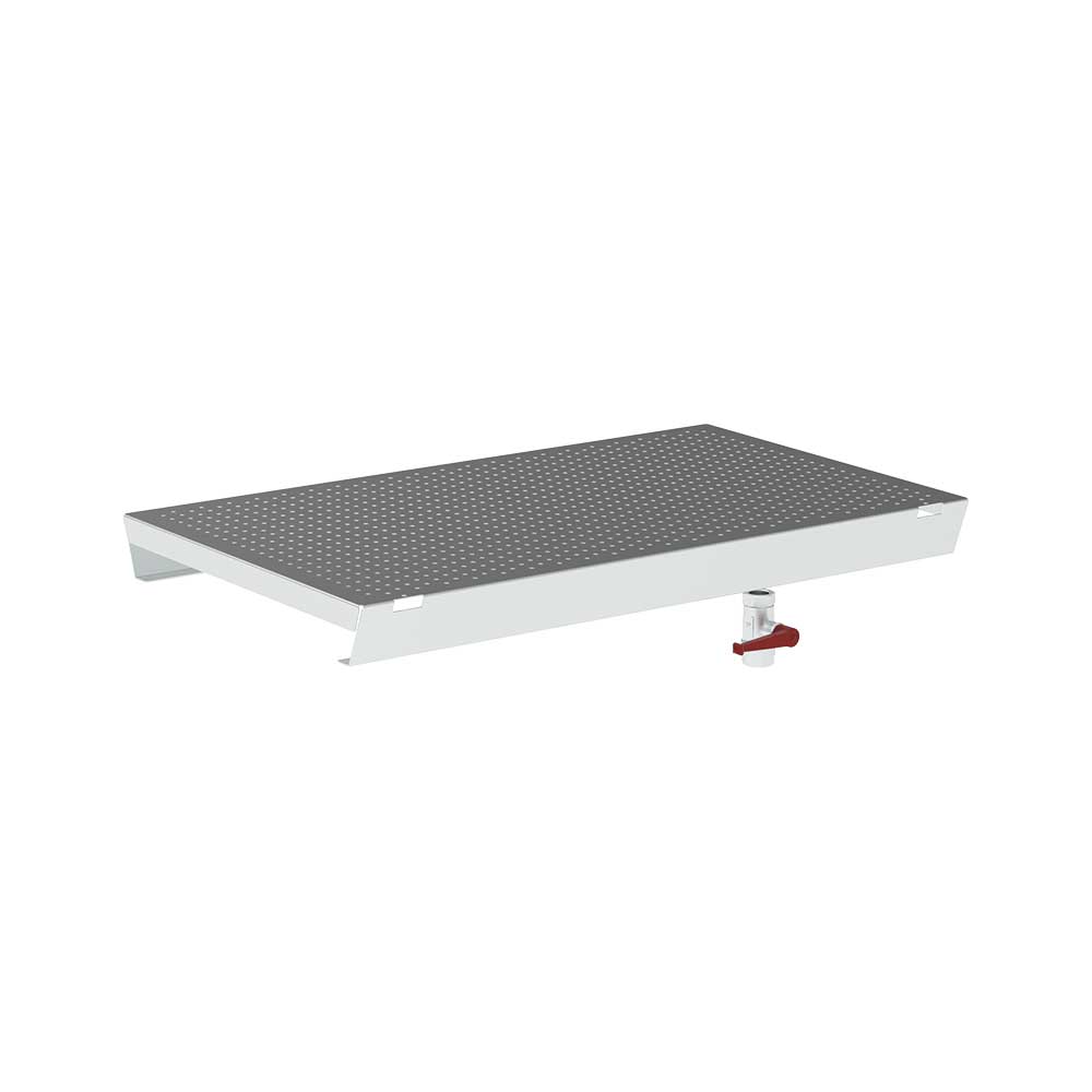 Kit griglia e rubinetto per benna porta rottami Comi Storage