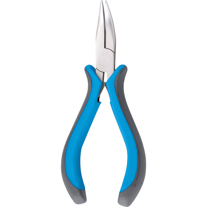 Pinza PER Elettronica A Becchi Curvi - Fervi