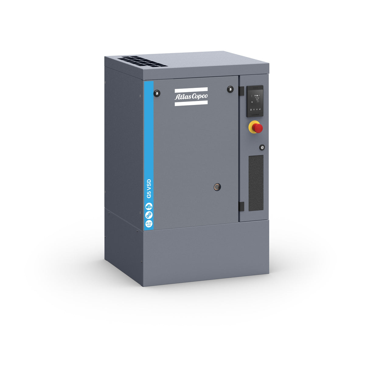 Compressore a vite lubrificato 5,5 kW 10 bar G5VSDP-145 460/60 FM meah Abac