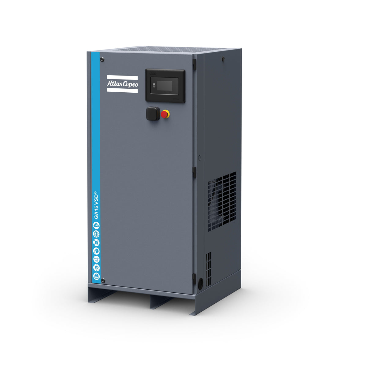Compressore a vite lubrificato 15 kW 13 bar GA15VSDS P FM 13 meaa 400V Abac
