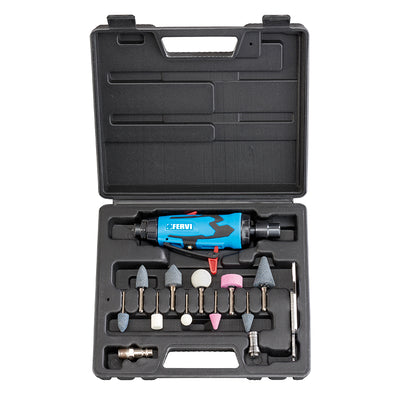 SET Smerigliatrice Pneumatica Assiale CON Mollettine - Fervi