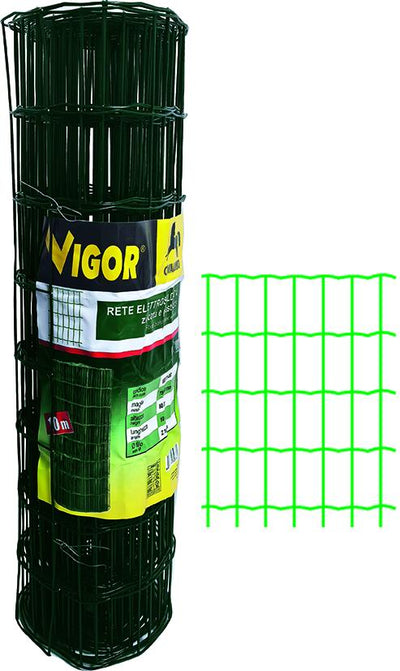 Vigor Rete Elettrosaldata T/Italia 75X60 Plastic 10 M H. 60 Cm