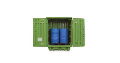 Deposito in polietilene – 2 fusti 006014 Comi Storage