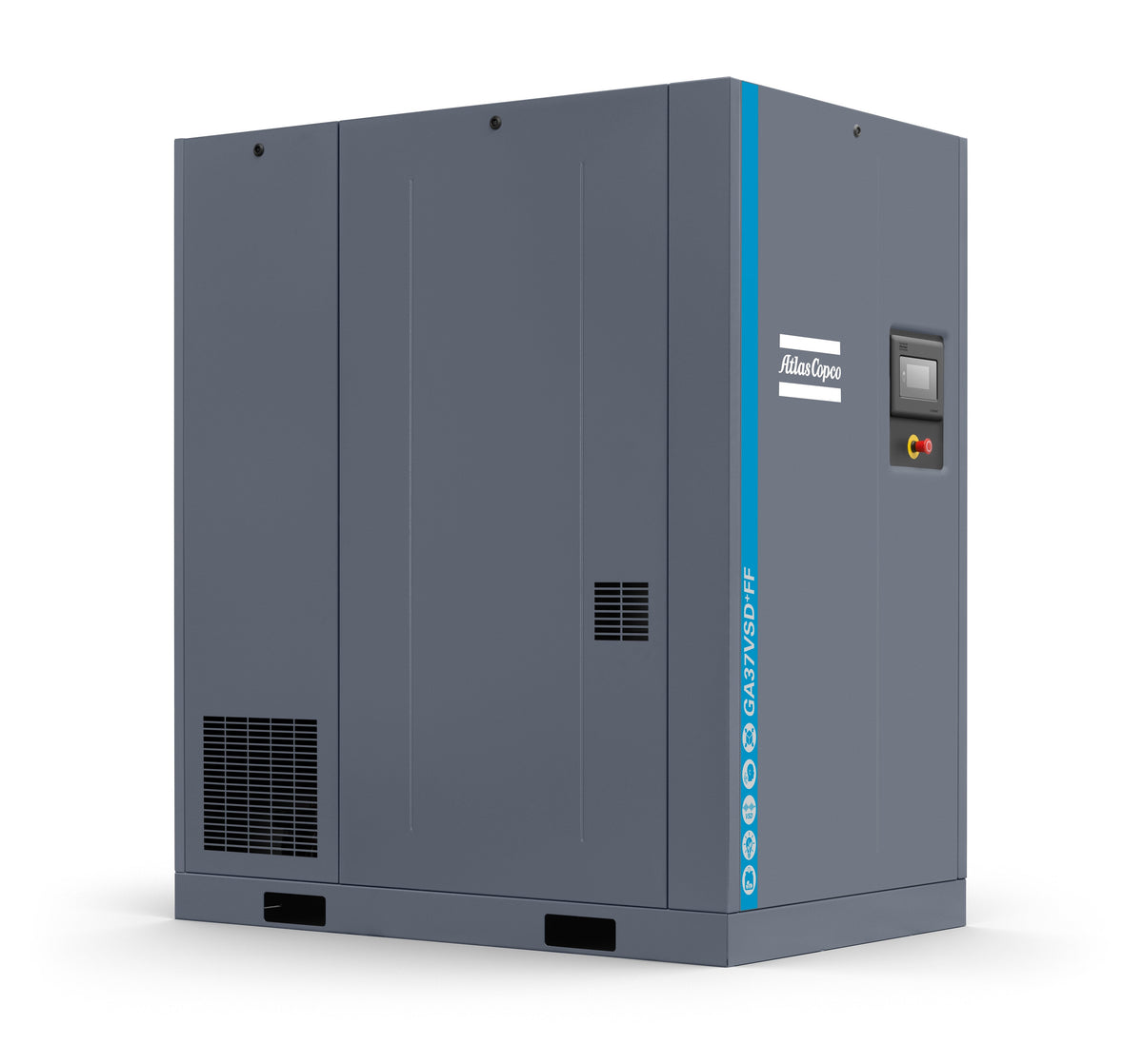 Compressore a vite lubrificato 37 kW 13 bar GA37VSD+FF A 13 meaa 400 50 Abac