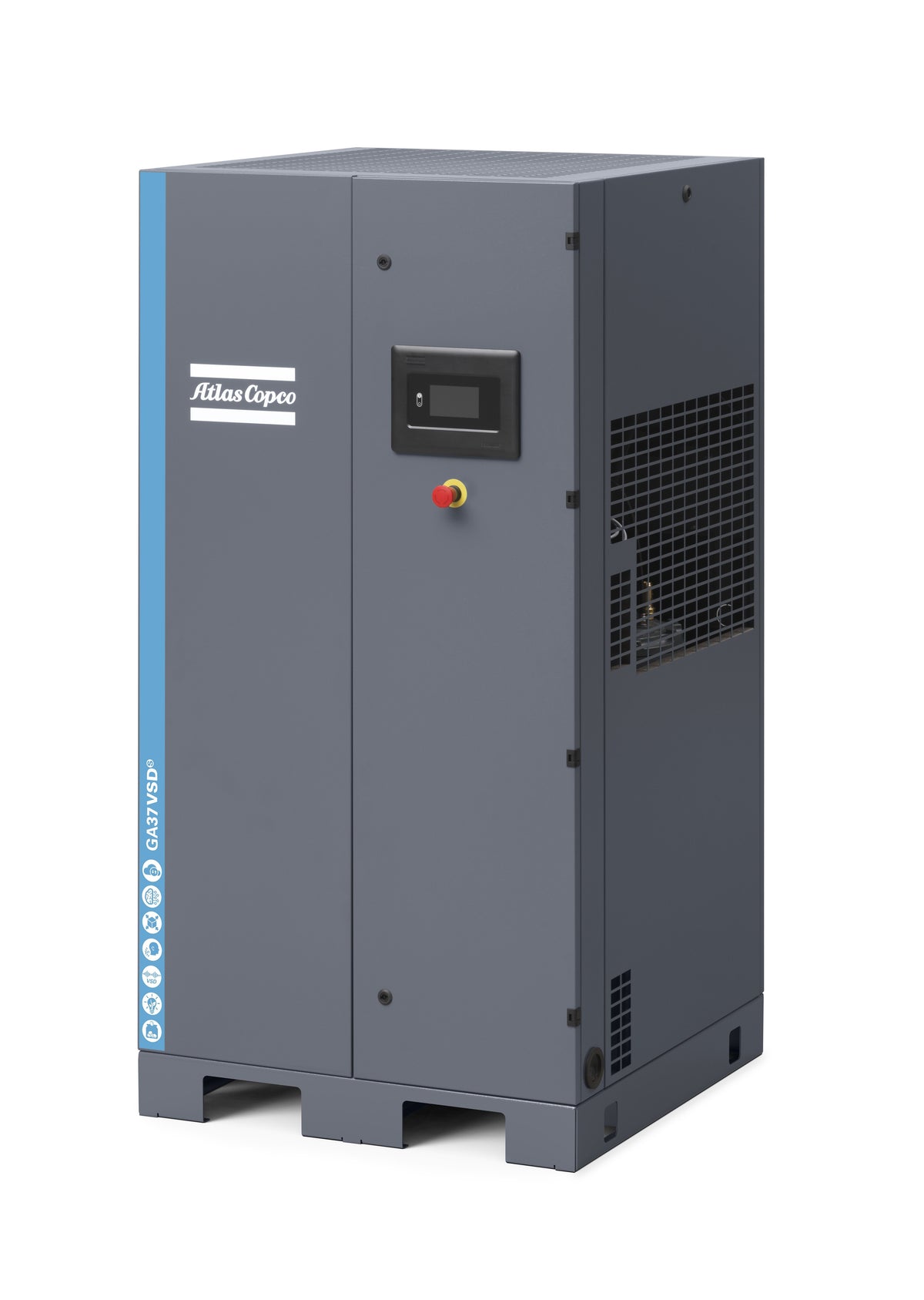 Compressore a vite lubrificato 37 kW 10 bar GA37VSDS P A 10 meac 400V rsd Abac