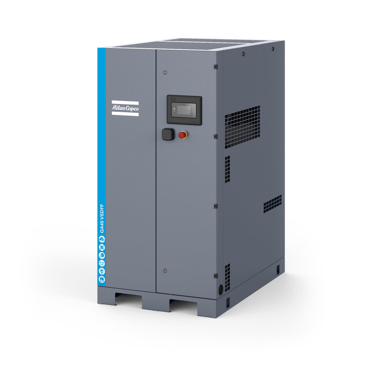 Compressore a vite lubrificato 45 kW 13 bar GA45VSD A FF 13 mebc 400V 50 Abac