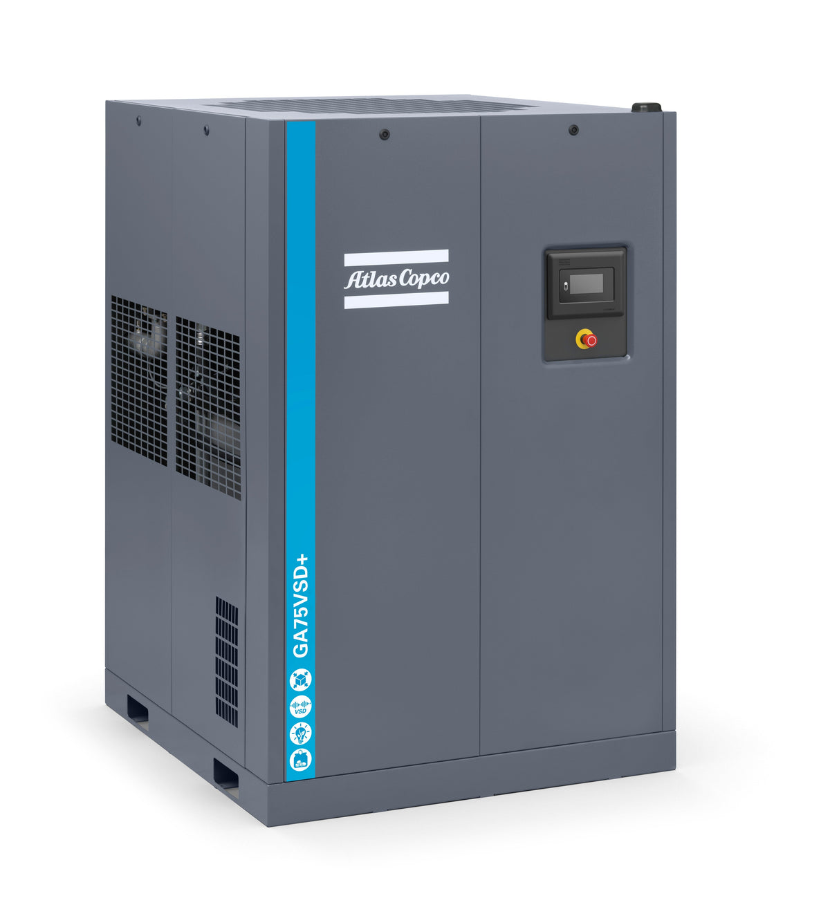Compressore a vite lubrificato 75 kW 13 bar GA75LVSD+P A 13 meaa 500 50 Abac