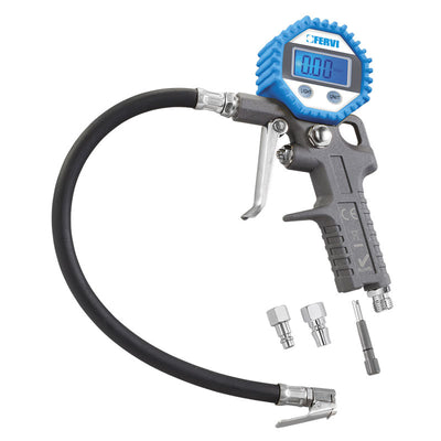 Pistola Gonfiaggio Digitale - Strumenti Generali Officina - Fervi - Fervi