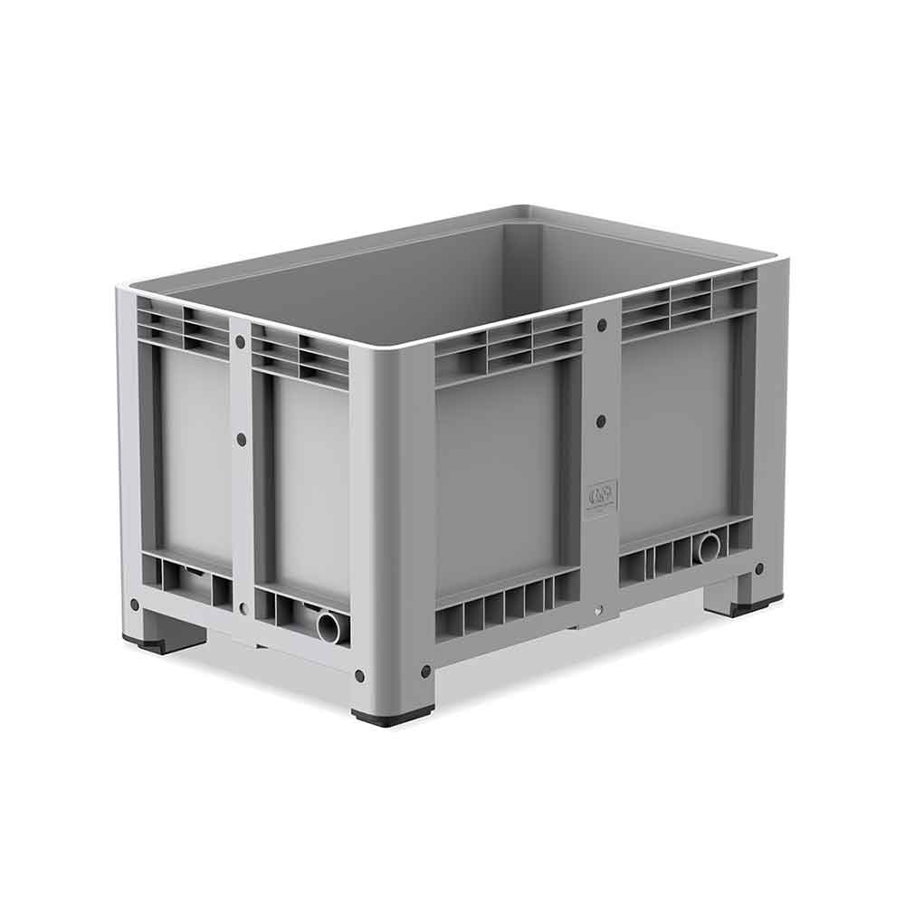 Contenitori in polipropilene grigio 013012 Comi Storage