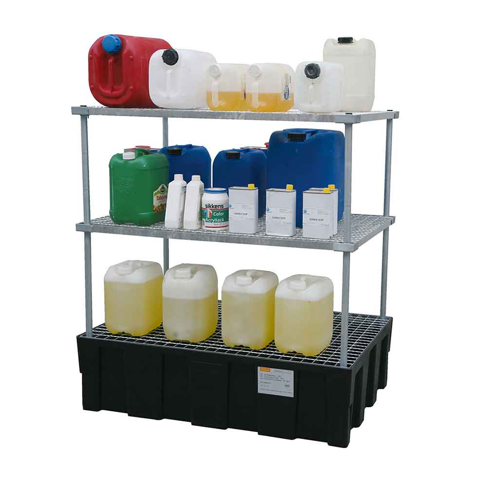 Sistema di stoccaggio su scaffali per taniche 013517 Comi Storage