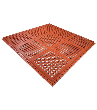 Tappeto ergonomico modulare antiscivolo per settore alimentare 014798 Comi Storage
