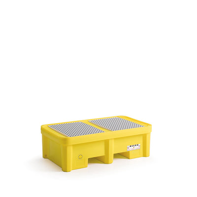 Vasca di raccolta in polietilene con griglia – 2 FUSTI – 305 L 015214 Comi Storage