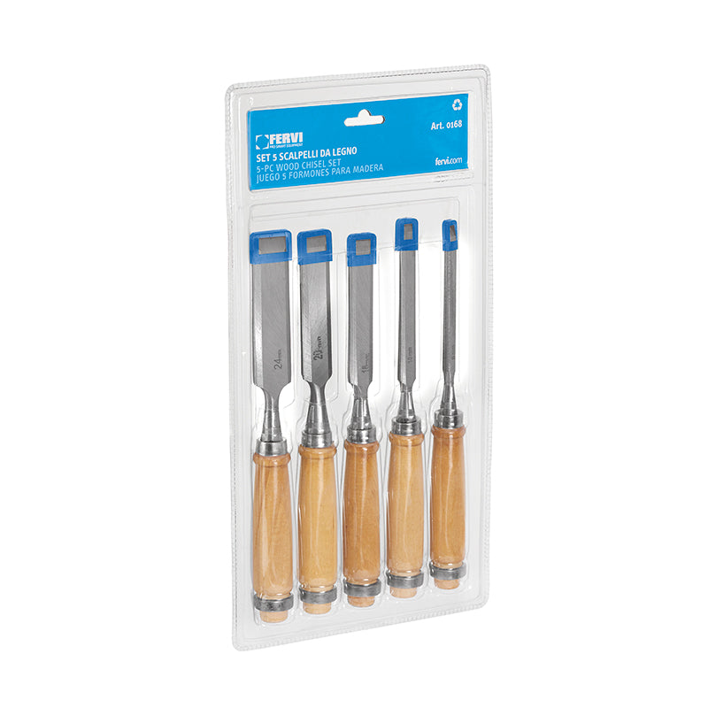 Serie Scalpelli DA Legno - Utensileria Professionale - Fervi - Fervi