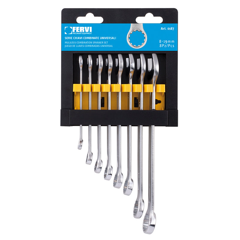 Serie Chiavi Combinate Multilock - Fervi