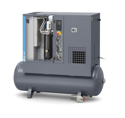 Compressore a vite lubrificato 3 kW 8 bar G3FF-8 400/50 TM MEAA DOL Abac