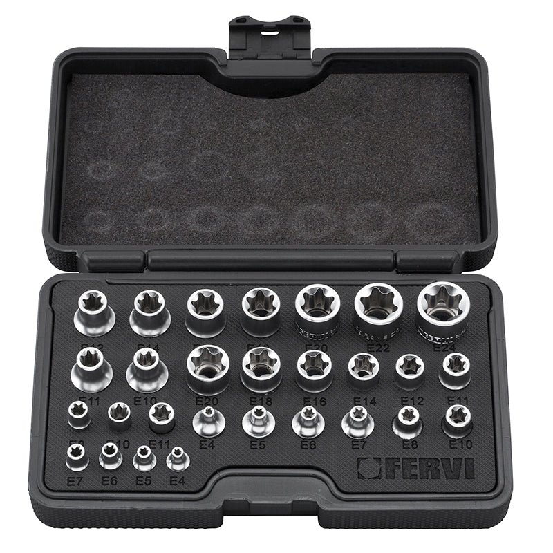 Serie Chiavi A Bussola Torx - Utensileria Professionale - Fervi - Fervi