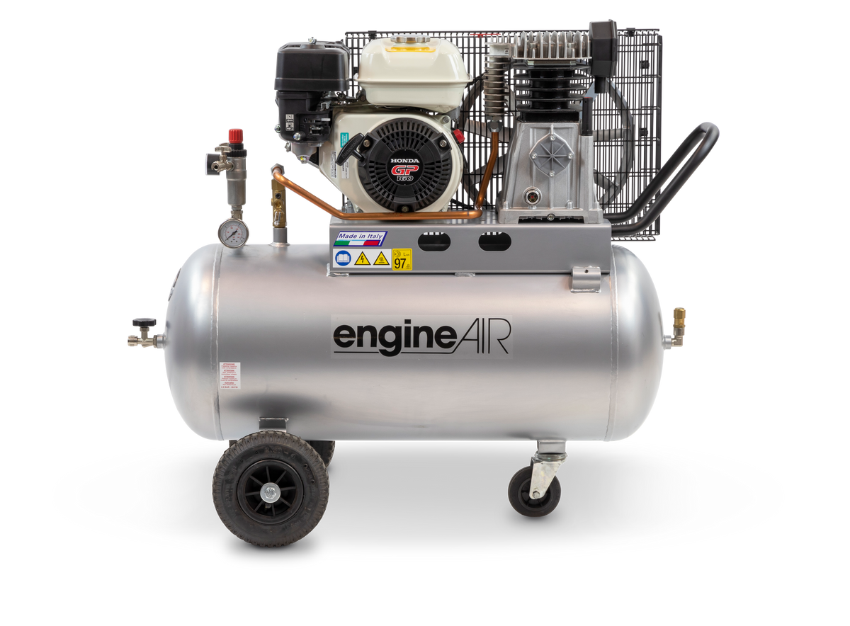Petrol engine compressor EngineAir 5/100 10bar Abac