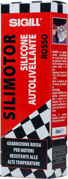 Silicona RTV autonivelante monocomponente de reticulación acética para juntas Silimotor NPT Sigill