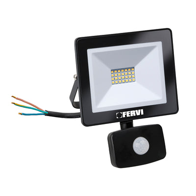 Faretto LED CON Sensore DI Movimento E Luminosità - Fervi