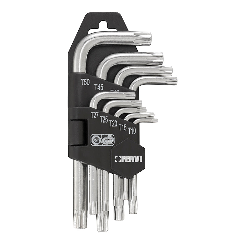 Serie Chiavi Torx Corte - Utensileria Professionale - Fervi - Fervi