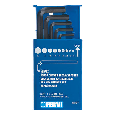 Serie Chiavi Esagonali - Utensileria Professionale - Fervi - Fervi