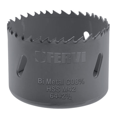 Sega A tazza con inserti IN metallo duro Fervi