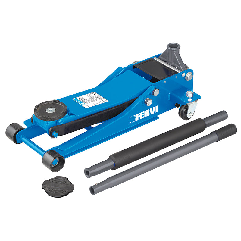 Cric A Profilo Ribassato - Attrezzature da Officina - Fervi - Fervi
