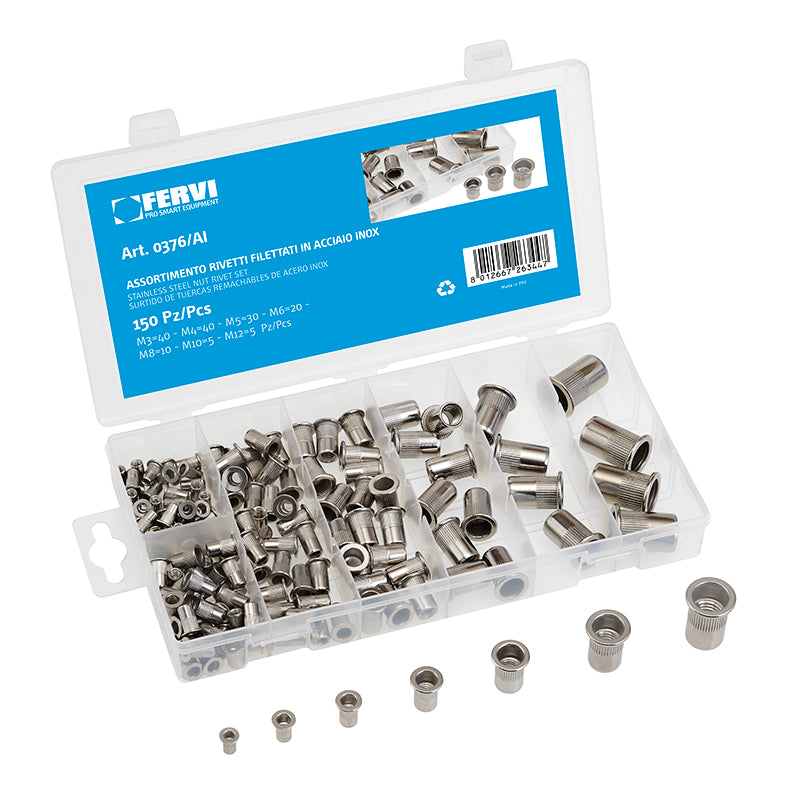 Rivetti Filettati IN Acciaio Inox - Fervi