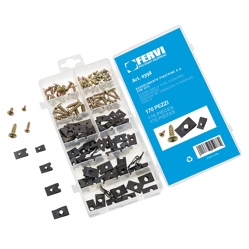 Assortimento Piastrine A U CON Viti