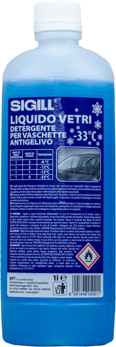 Liquido Vetri Antigelo -33 NPT Sigill