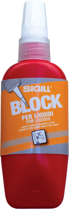 مانع تسرب لاهوائي للسوائل Sigill Block NPT Sigill