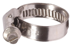 Hose clamp 12 mm band and W4 stainless steel screw Unifix