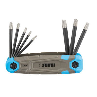 Serie Chiavi Torx CON Punta Diamantata - Fervi
