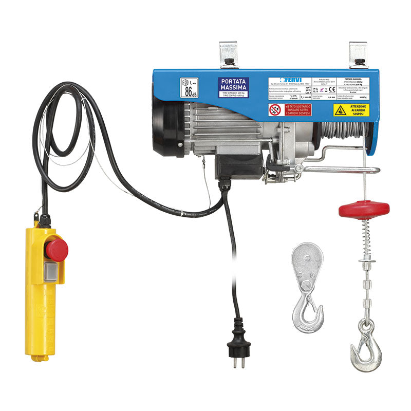 Paranco Elettrico - Attrezzature da Officina - Fervi - Fervi