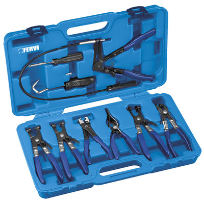 Serie Pinze PER Fascette Auto - Utensileria Professionale - Fervi - Fervi