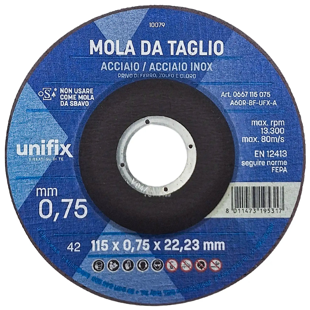 Mole da taglio inox c.depresso TOP ultrasottile