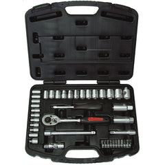 مجموعة مفاتيح مقبس مقاس 3/8" و1/4" Fervi 0679