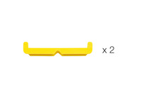 Petzl Barrette fibbie FAST 45 mm