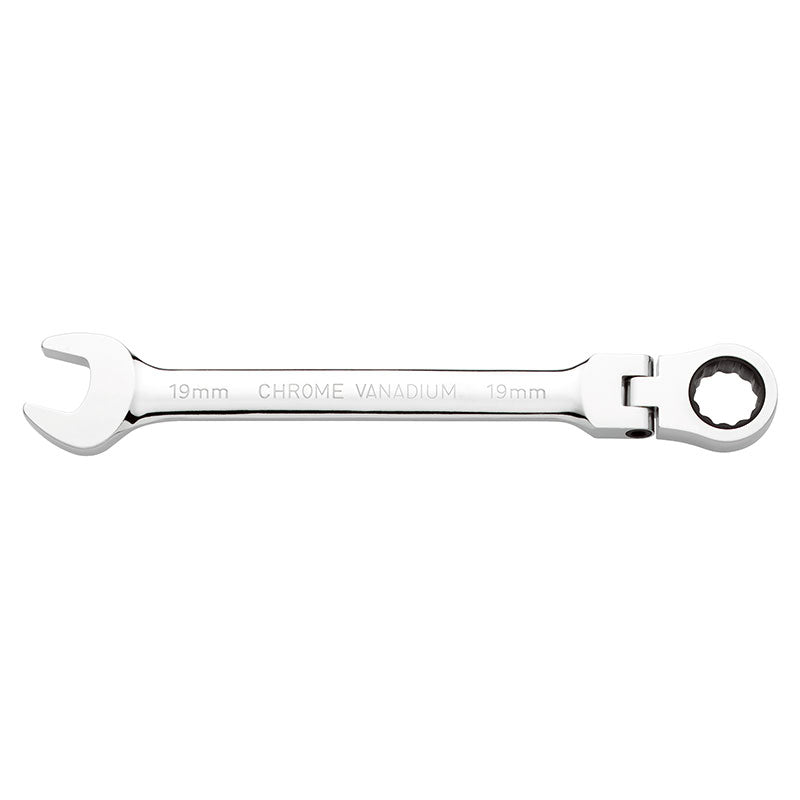 Chiavi Combinate Cromate CON Testa A Cricchetto Snodata
