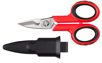 Lama Inox microdentata e tacca spelafili con fodero
