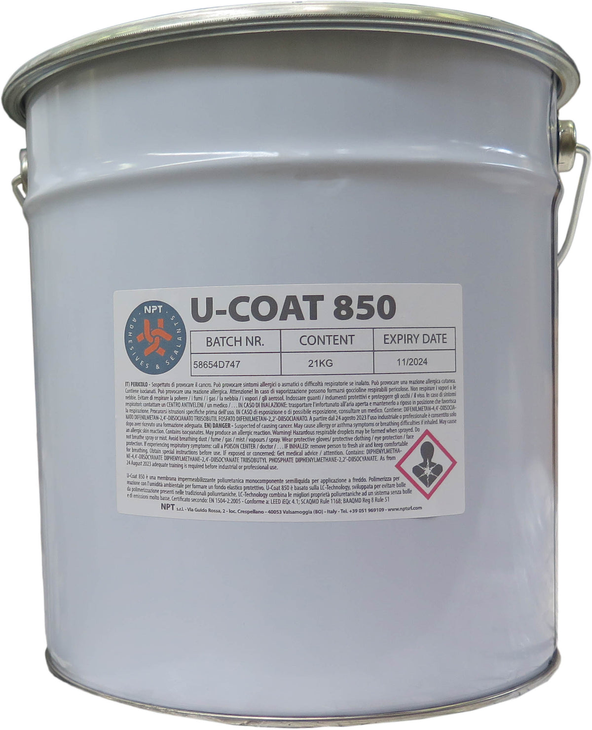 Sigill U-Coat 850 - Impermeabilizzanti - NPT Sigill