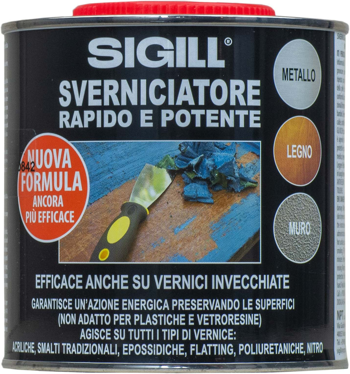 Sigill Sverniciatore - Trattamento Superfici - NPT Sigill