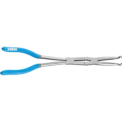 Pinza Lunga A Doppio Fulcro - Utensileria Professionale - Fervi - Fervi