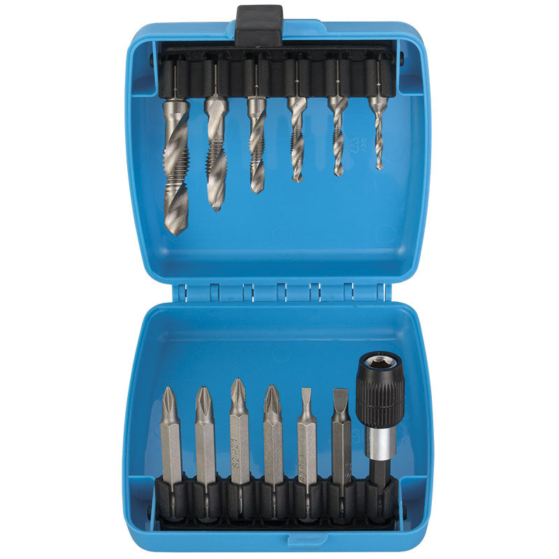 Utensili 3 IN 1, Punta-maschio-svasatore E Serie Inserti