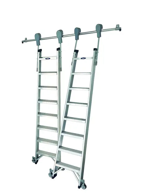Svelt Scala per scaffali scorrevoli su binario