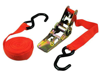 Cinghie Doppie Vigor 2 Ganci+Cricchetto 25Mm 4,5 M