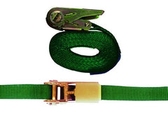 Correas simples verde con trinquete 25Mm 5 M Vigor