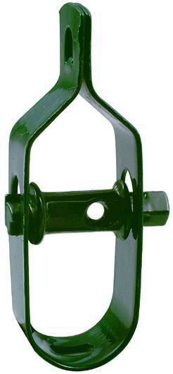 TENDITORI P/FILI IN LAMIERA PLASTICATI VERDI 100X30 MM Vigor