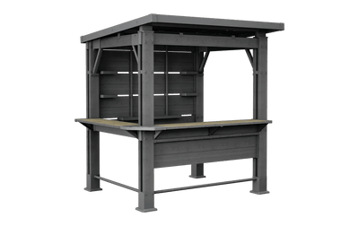 Signature Bar Gazebo - Ashwood Brown Keter