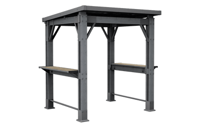 Signature Grill Gazebo - Ashwood Brown Keter